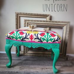 Upholstered Vanity Bench Seat