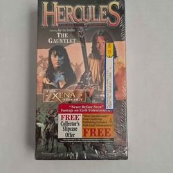 Hercules The Legendary Journeys The Gauntlet VHS Kevin Sorbo