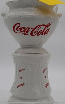 Coca Cola Red & White, Pink And Black Coke 2 Canisters 