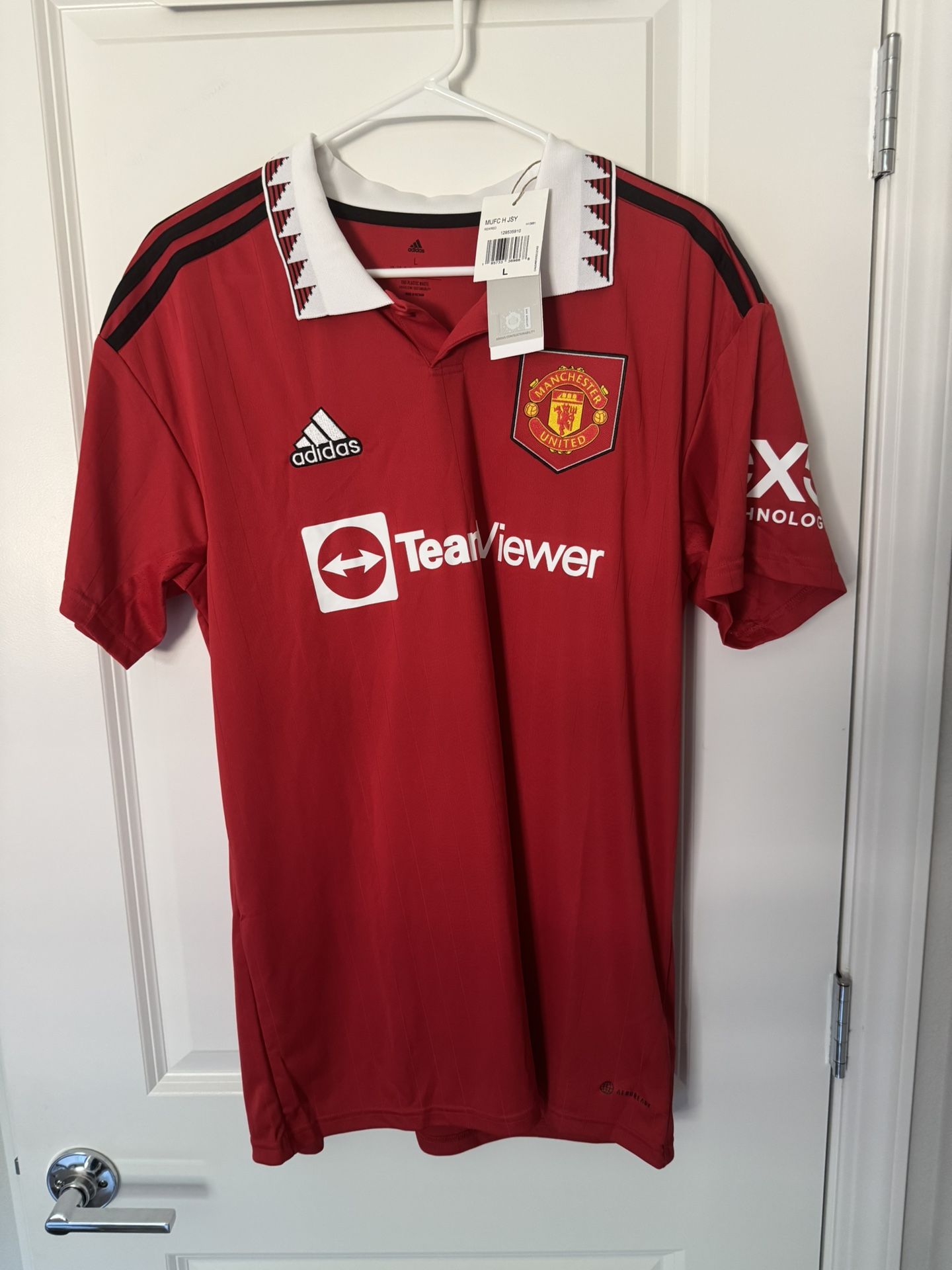 Manchester United Soccer Jersey Size L