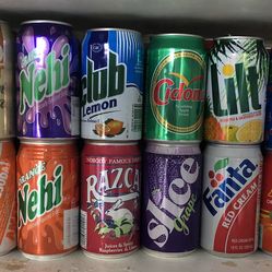 Large Lot of Old Soda Cans!!!