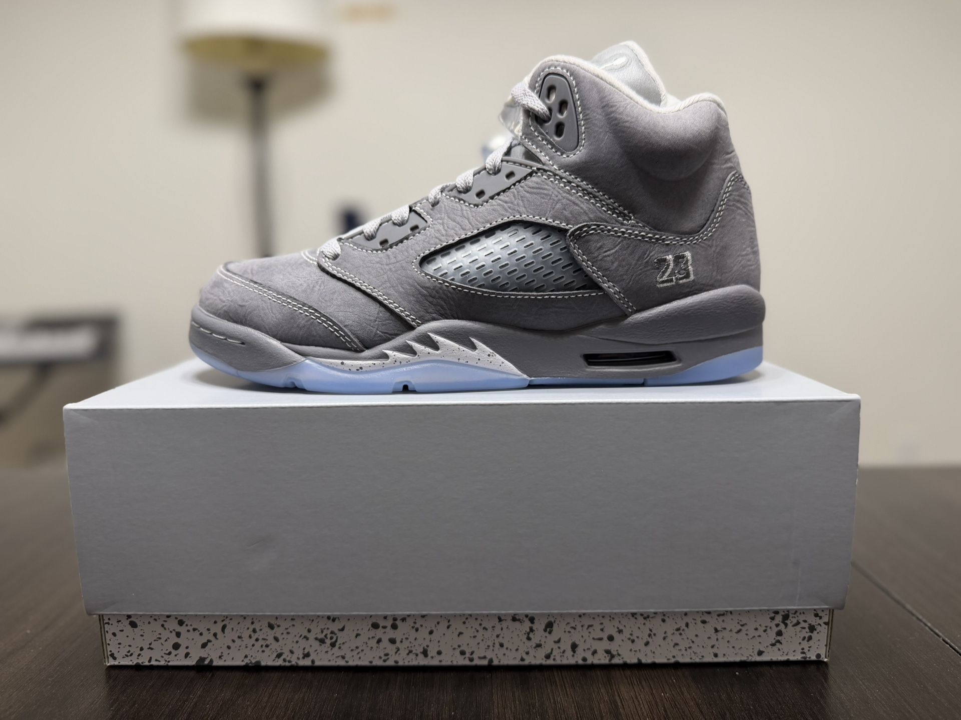 Air Jordan 5 Retro “Wolf Gray” GS - Size- 7Y