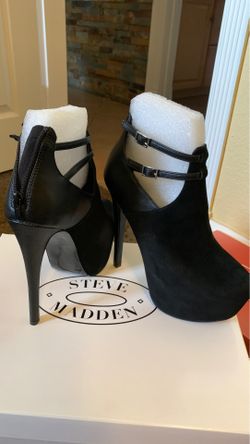 Women’s suede heels size 7 new