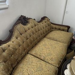 Vintage Gold Sofa