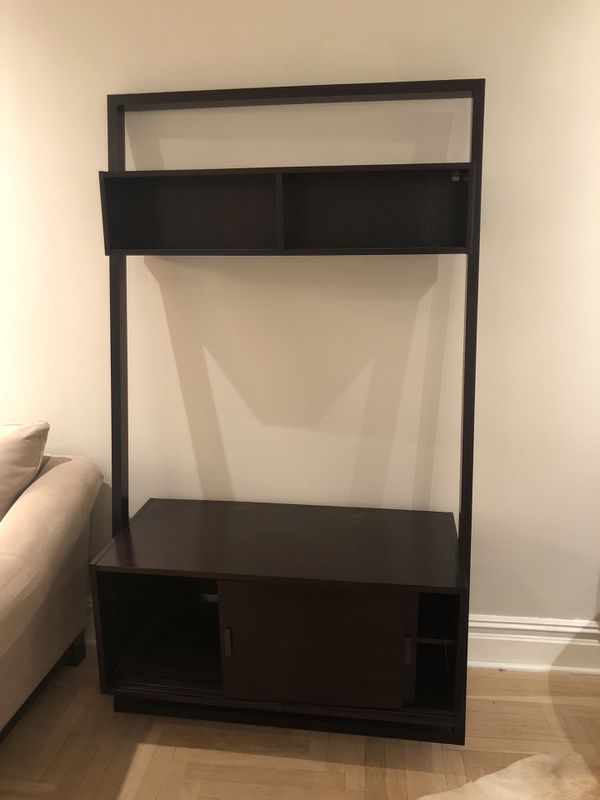 Crate Barrel Sloane Leaning Tv Stand For In Brooklyn Ny Crate Barrel Sloane Leaning Tv Stand
