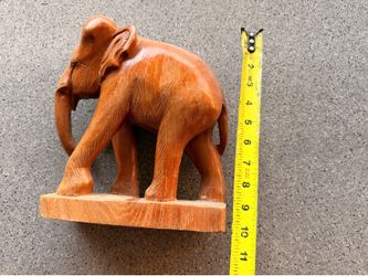 Wooden elephant!! Deco !
