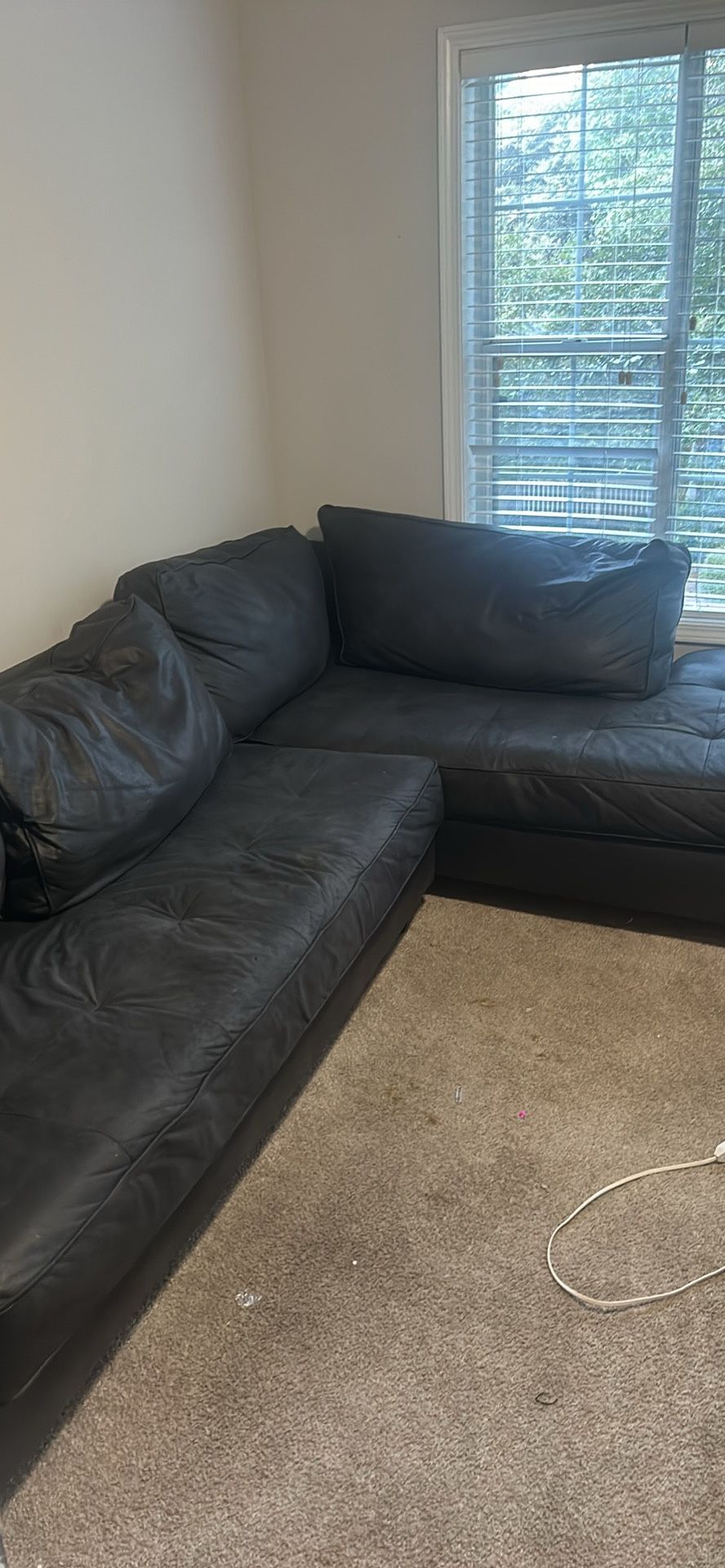 Black Sectional Sofa