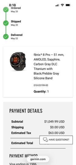 Garmin Fenix 8 Pro