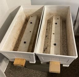 Vigoro 27 IN EDEN WINDOW BOX PLANTER, High-Density, Lightweight Resin, 2 Pack, Sale: $20 each or 2 for $30