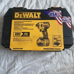 Dewalt 20v Max 1/4” Impact Driver Kit