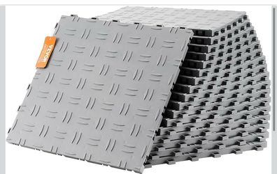 VEVOR Interlocking Garage Flooring Tiles – 50 Pack – Model JQ-3050SL –