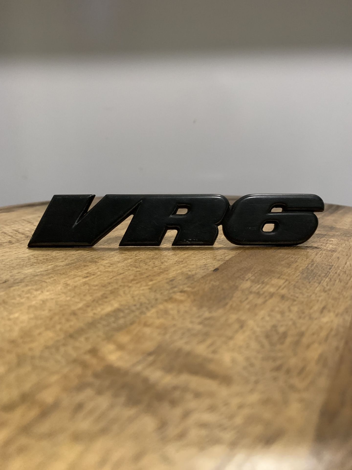 CORRADO VR6 FRONT GRILL BADGE