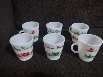 Vintage Egg Nog Cups