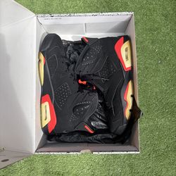 Jordan 6 Retro Infrared Black 2000 Size 8