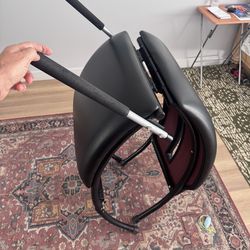 Ab and back exercise table portable.