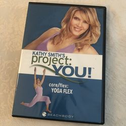 YOGA FLEX / CORE DVD - KATHY SMITH’S - NEW - EXCELLENT CONDITION 