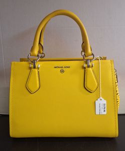 MK SUNFLOWER YELLOW HANDBAG