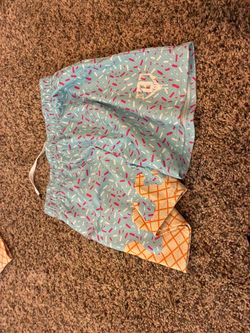 Baseball lifestyle ice cream shorts blue youth xl