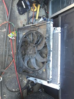 2004 bmw 525 radiator fan