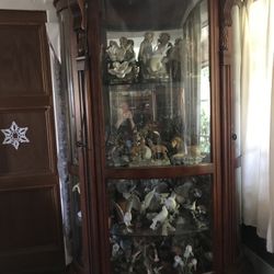 Wood Display Cabinet/China Cabinet