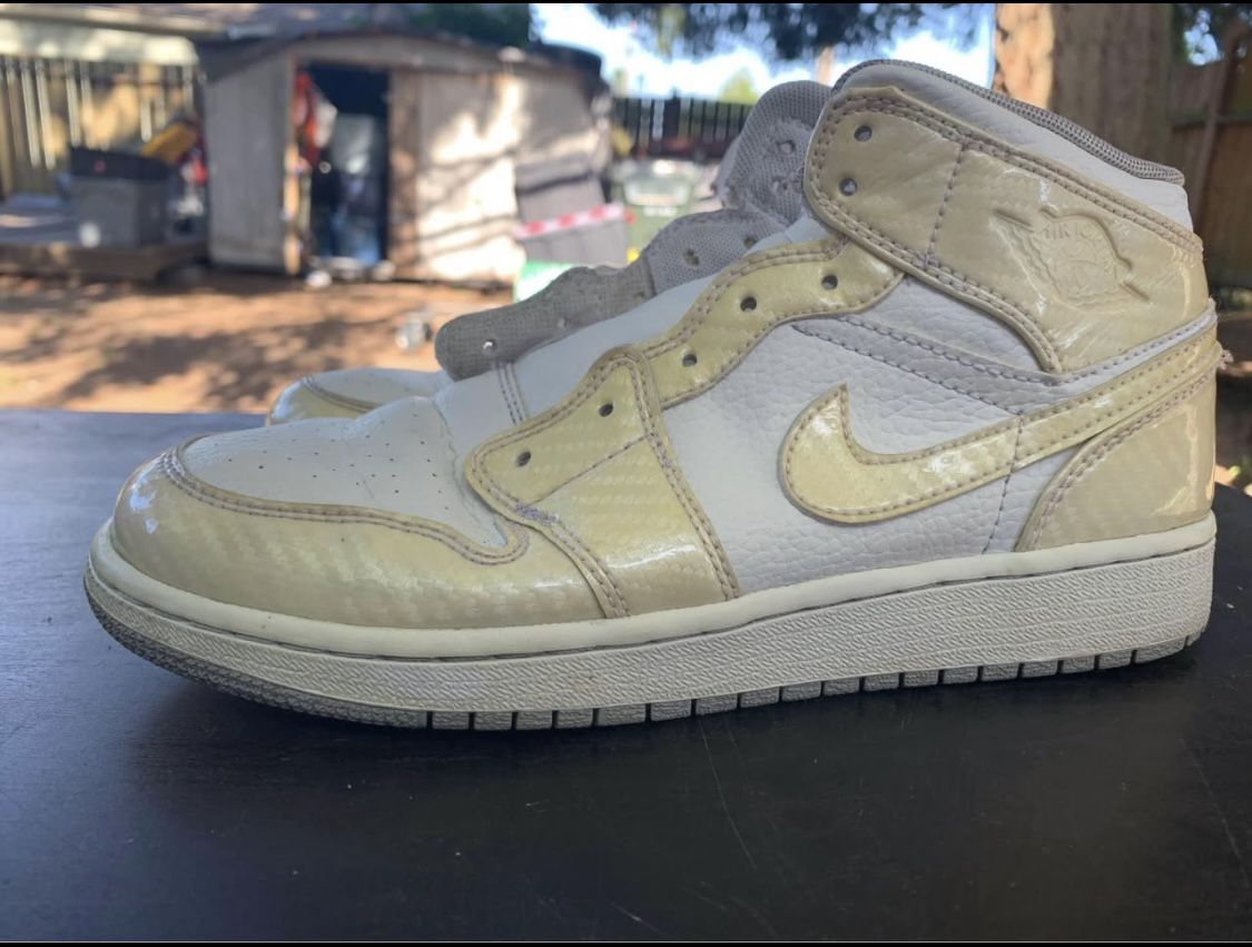 Air Jordan 1 Phat White Wolf Grey Men /youth 5.5 women’s 7
