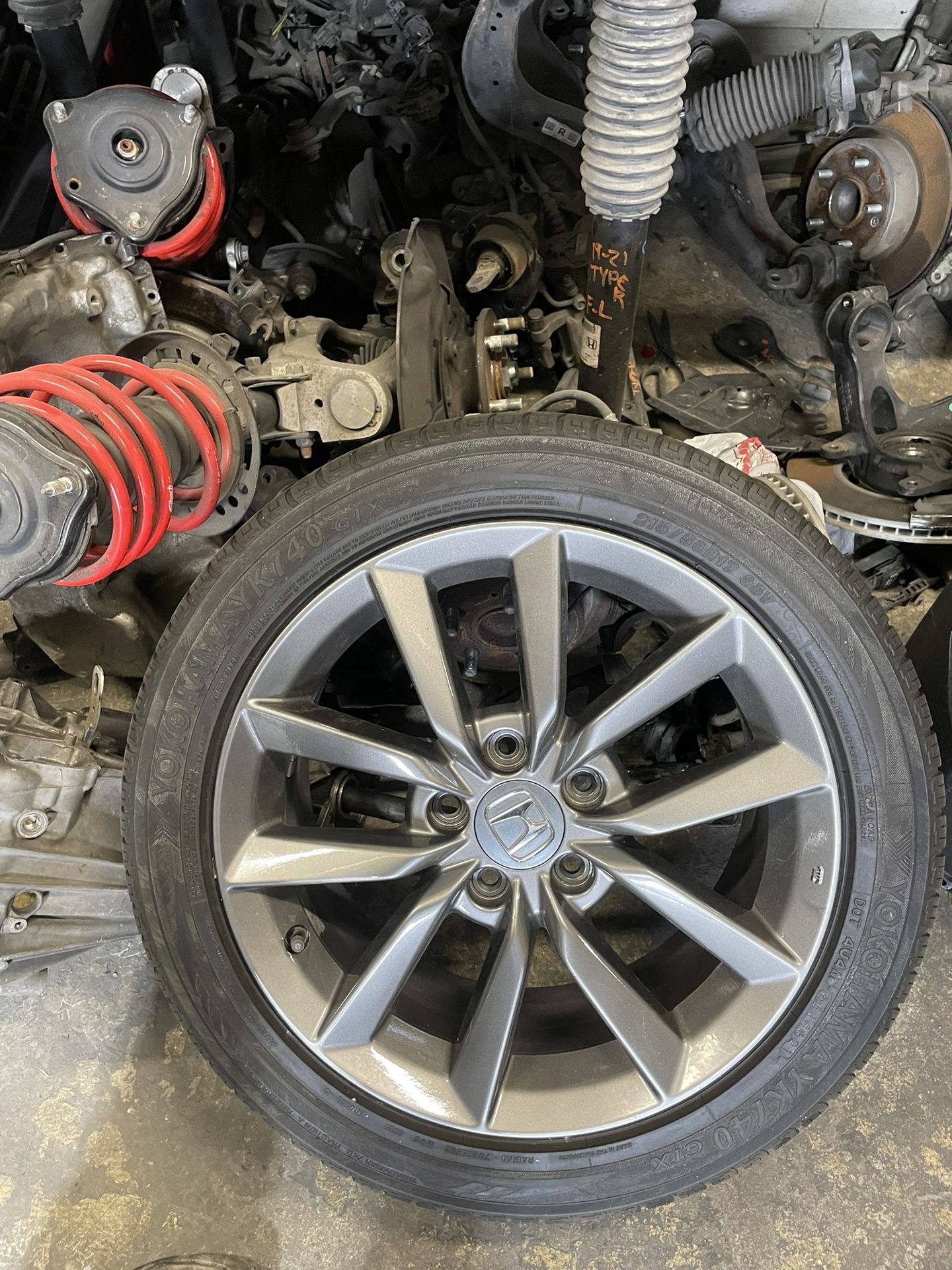 Parted Out 20 Civic Ex Rim