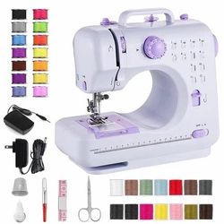 BCOOSS Sewing Machine for Beginner Multi-Functional Portable Machine with 12 Built-in Stitches Category: Electronics Brand: BCOOSS Color: Purple Size: