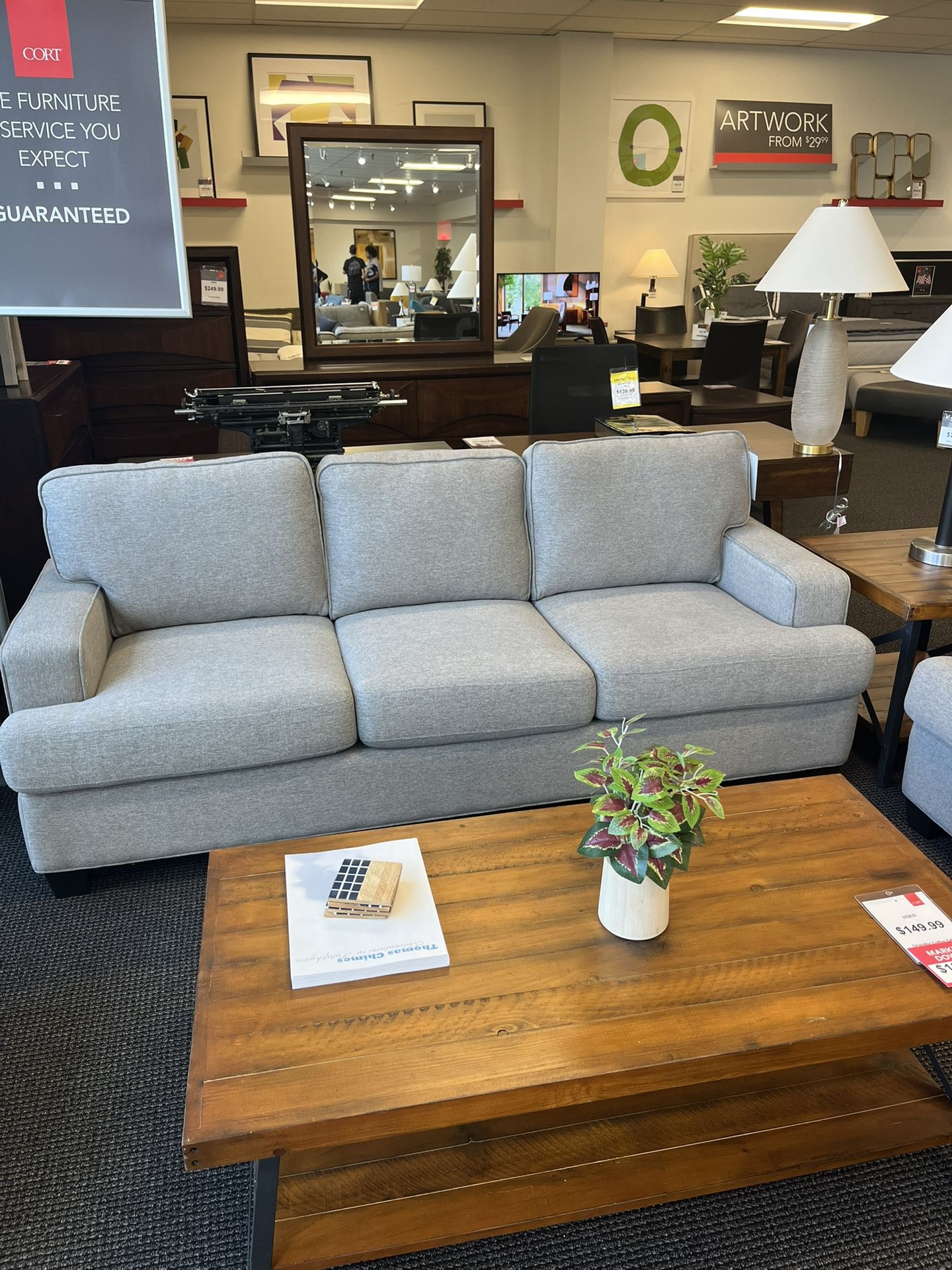 Grey Sofa (priced With Tax)