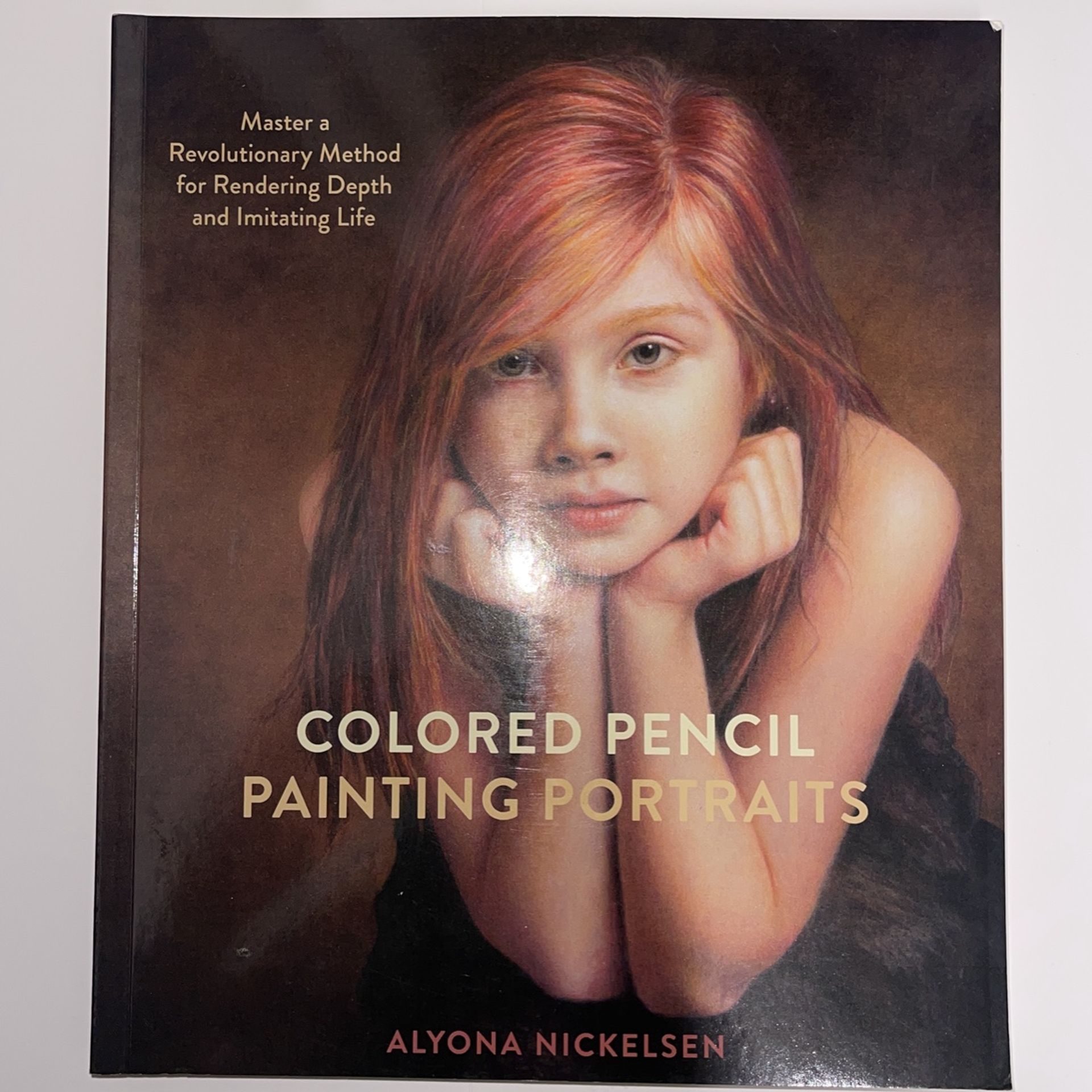 Colored Pencil, Painting Portraits. Book.