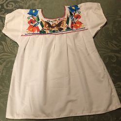 Womens Mexican Style Shirt