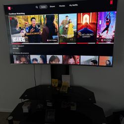 50” Tv With Stand 