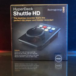 Blackmagic Design Hyperdeck Shuttle HD