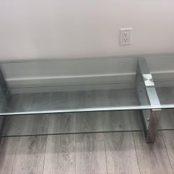 TV Stand Glass table