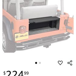 Jeep Wrangler Security Truck Behind The Rear Seat