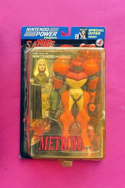 Nintendo Power Joyride Studios Samus Aran Action Figure! Unopened