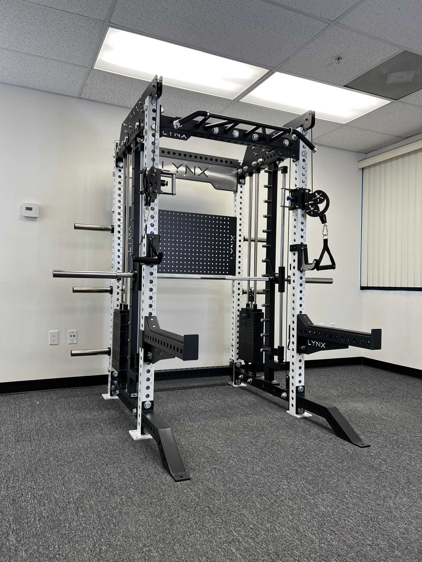 FULLY LOADED - FREE DELIVERY🟢All In One Home Gym🟢 Functional Trainer🟢Smith Machine🟢Squat Rack🟢Cable Machine