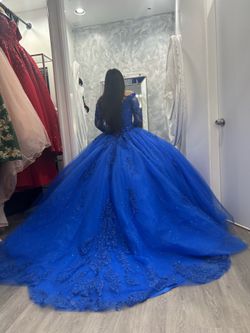 Royal Blue Quinceañera Dress