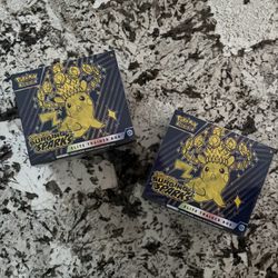 Pokémon Surging Sparks ETB’s Sealed $70 Each (2)