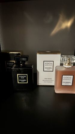 Chanel Coco Noir and Chanel Coco Mademoiselle