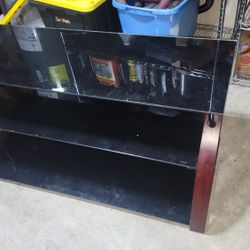 Glass TV Stand. 
