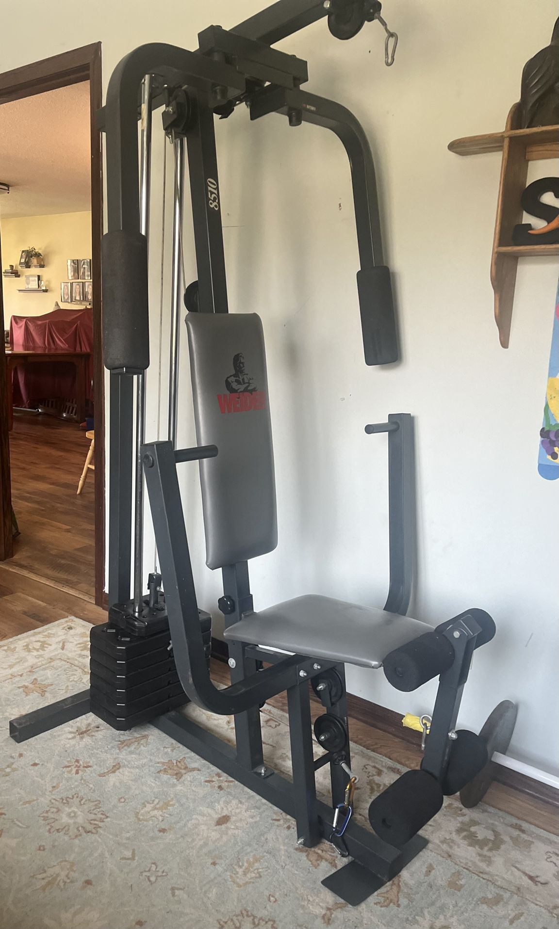 Weider 8510 Weight Machine Multi Home Gym