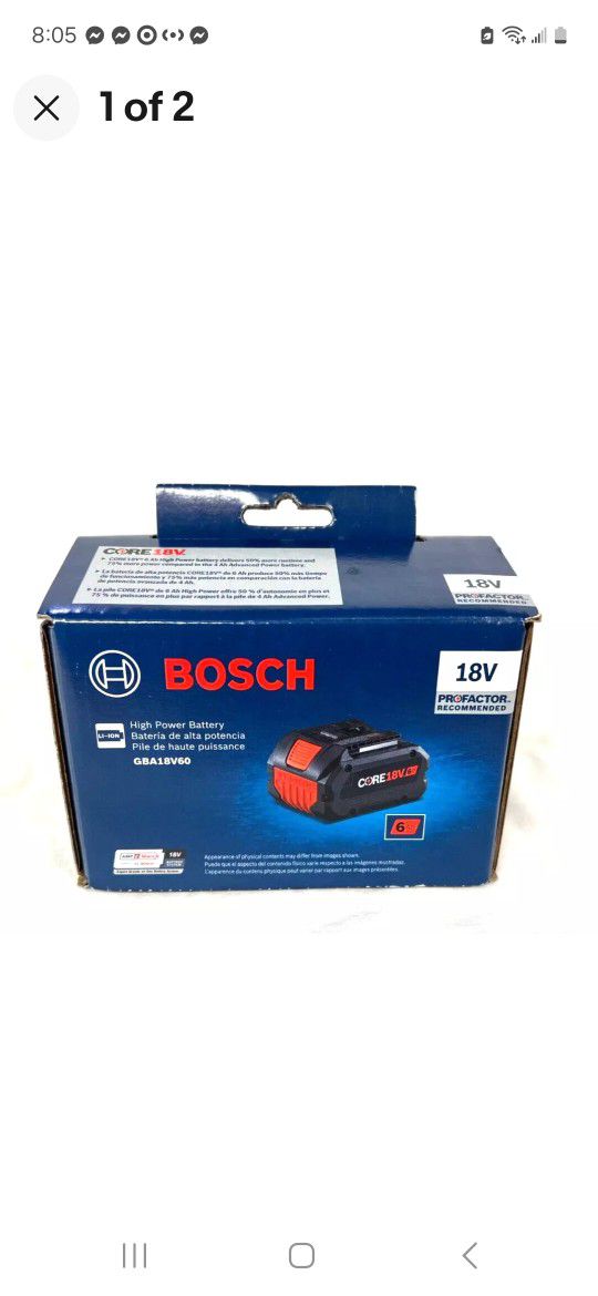 Bosch GBA18V60