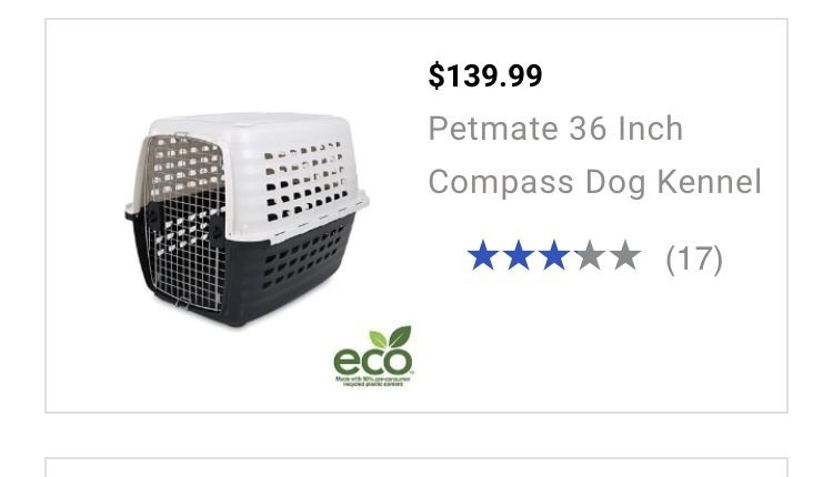 36” Pet mate Dog Kennel