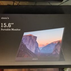 ZISSU 15.6-inch portable monitor. HDR