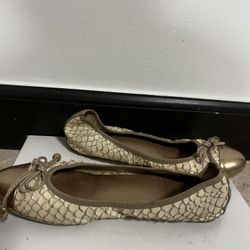 Italian Leather Flats Size 7 