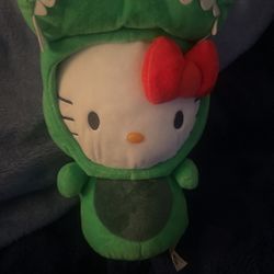 Hello Kitty Plushie -DINOSAUR HELLO KITTY