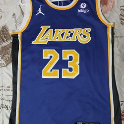NBA Authentics Swingman LA Lakers, #23 LeBron James Jersey. "BRAND NEW". Right Off The Rack. Excellent Condition. 75$