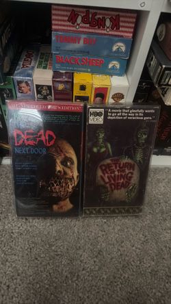 Rare horror vhs