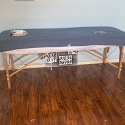 Foldable Tattoo/massage Table  Trade Or Best Offer