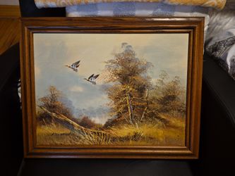 Antique Oil Painting 